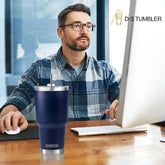 30 oz Navy Stainless Steel Tumbler